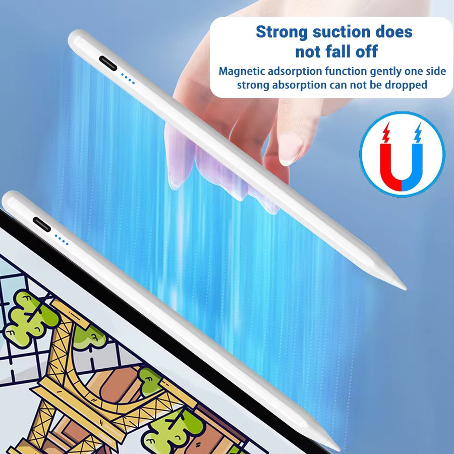 EMTRA Stylus Apple Pencil Ersatz für iPad Air, Pro und Mini in Weiß - Bild 2