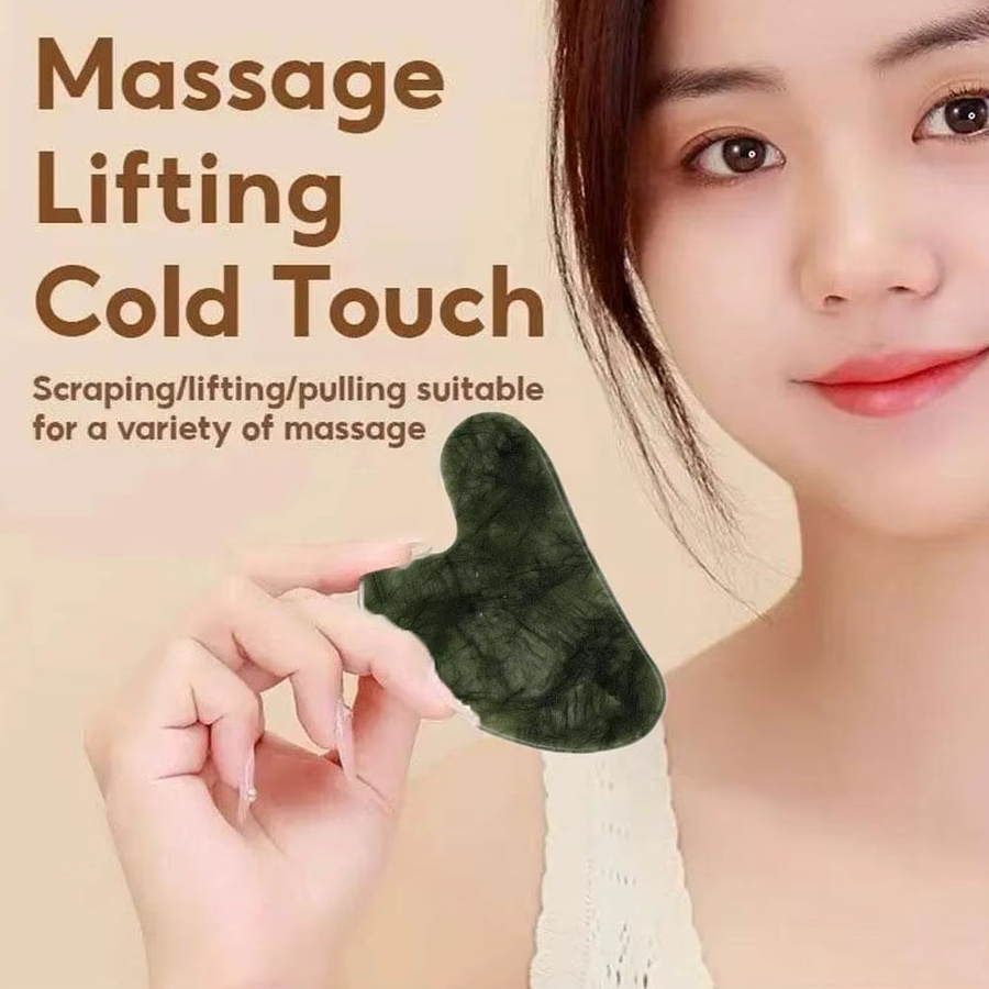 PHOENIX Gua Sha Board aus Kuhhorn, 2 Stück, Unisex - Bild 2