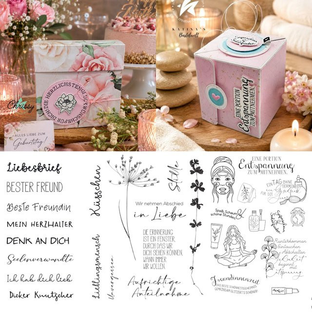Klickbox Kartenstempel 2026 Metall-Stanzformen für Bastelarbeiten und DIY in Multicolour - Bild 1