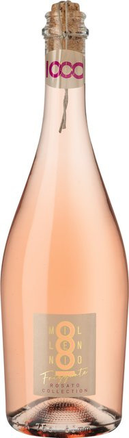 Millennio Rosato Frizzante Merlot, Prosecco, Venetien, trocken, 10,5 % Vol., 0,75 l - Bild 1