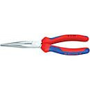 Knipex Flachrundzange mit Schneide und Comfort-Griffen, verchromt, multicolor - Bild 2