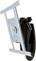 Ergotron LX HD Wall Mount Pivot Wandhalterung für Bildschirme bis 42 Zoll in Schwarz mit VESA-Montageschnittstellen 75x75 mm, 100x100 mm, 200x100 mm, 200x200 mm und 400x200 mm - Bild 1