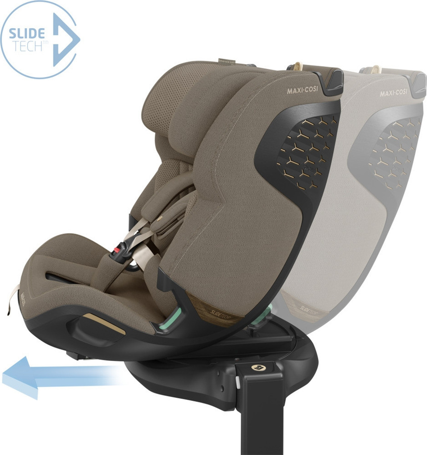 Maxi-Cosi Emerald 360 Pro Kindersitz mit Isofix und Drehfunktion in Authentic Truffle (Braun/Beige) - Bild 4