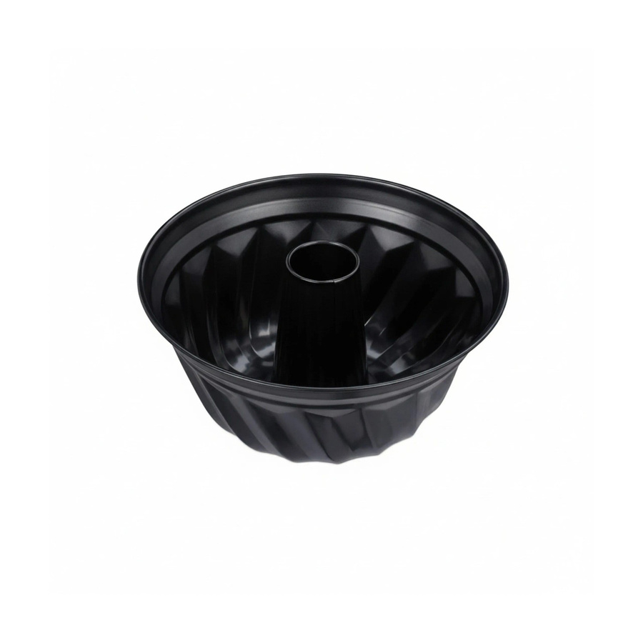 Relaxdays Gugelhupfform aus Carbonstahl mit Antihaft-Beschichtung in Schwarz, B: 25 cm, H: 11 cm - Bild 2
