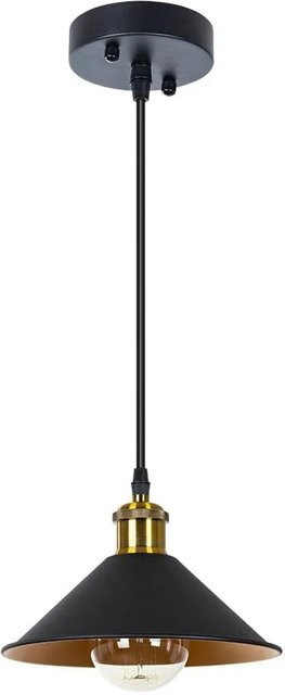 Arte Lamp Pendelleuchte Cappello E27 Schwarz höhenverstellbar aus Metall - Bild 1