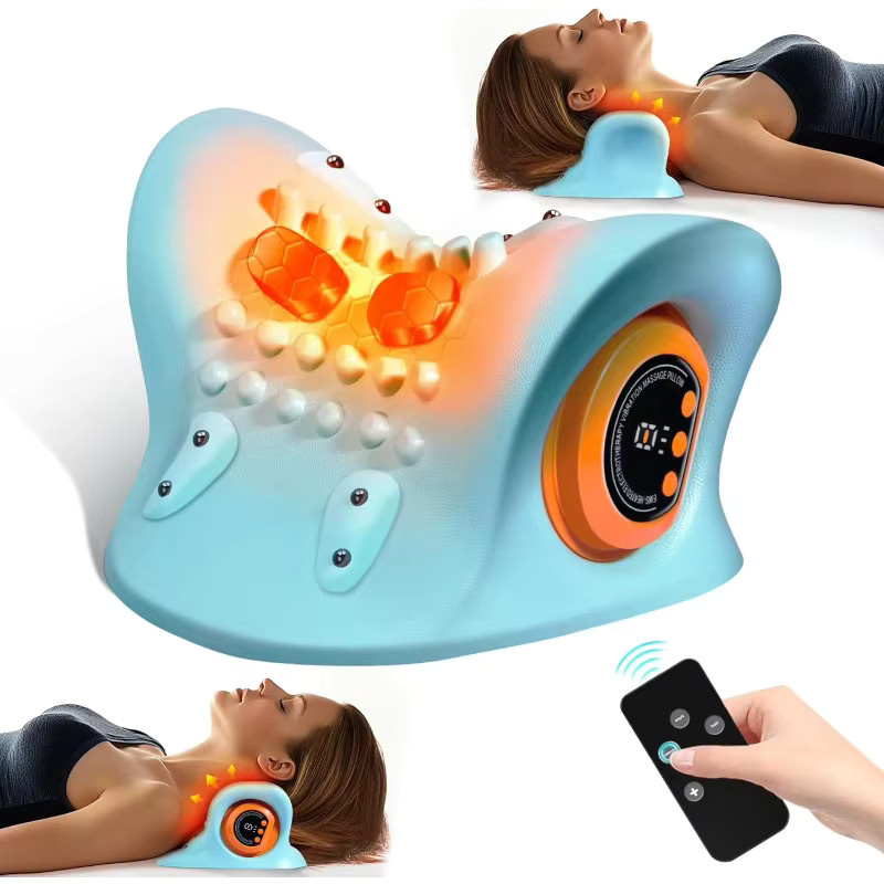 dajiange Beheiztes Nacken-Schulter-Massagekissen, Unisex - Bild 7