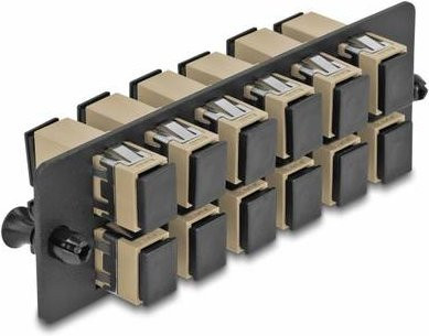 Delock LWL-Adapter 66927 LWL-Adapter Bag in Schwarz - Bild 1