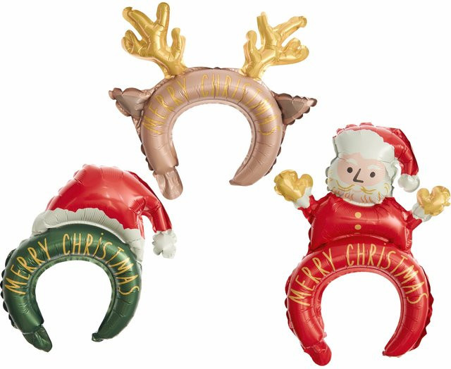 Rico Design Folienballons für Weihnachten, 6 Stück - Bild 1