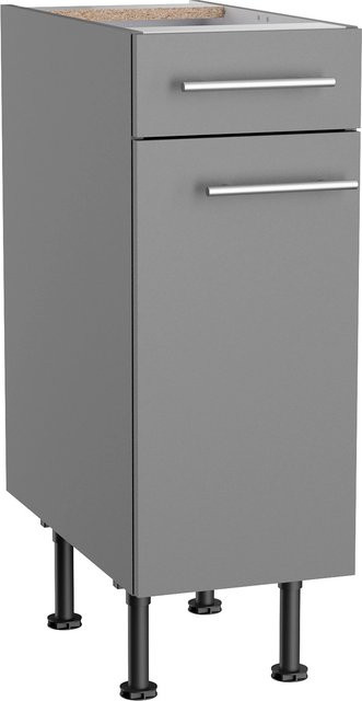 Optifit Küchen-Unterschrank Mats825 in Basaltgrau, B/T/H: 30 x 58,4 x 87 cm - Bild 1