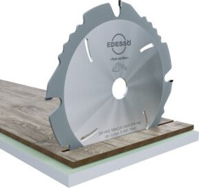 EDESSÖ Diamant-Kreissägeblatt für Holz, Farbe: Silber, Durchmesser: 230 mm, Breite: 2,4 mm, Dicke: 1,6 mm, Bohrung: 30 mm, Zähnezahl: 6 - Bild 1