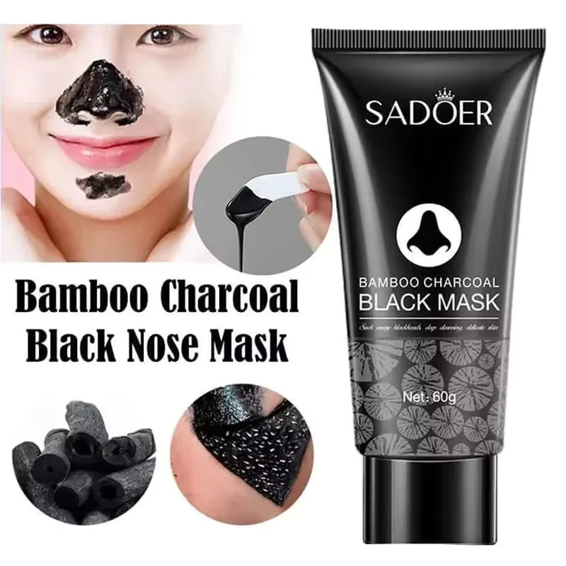 skcrstar Nasenpflaster Bambuskohle-Faser-Maske, 60g, Unisex - Bild 3