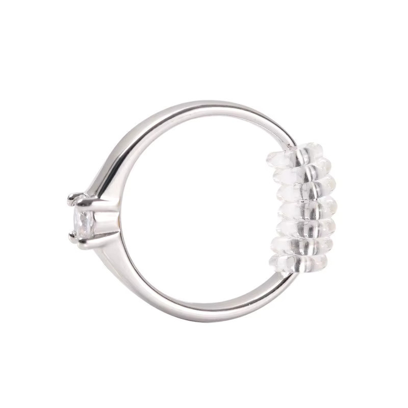 TREACHI Ring Einstellkissen, Kunststoff, transparent - Bild 2