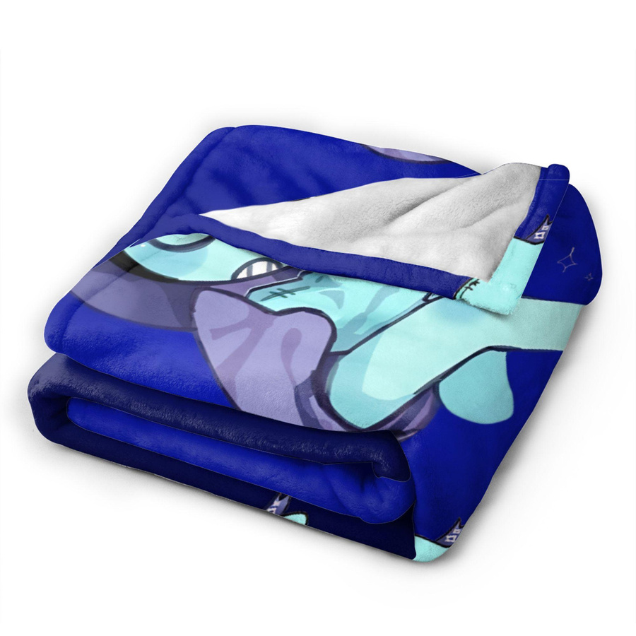 Dandys World Astro Flanell-Plüschdecke als dekorative Sofadecke für Kinder, Breite: 203,2 cm, Tiefe: 152,4 cm - Bild 4