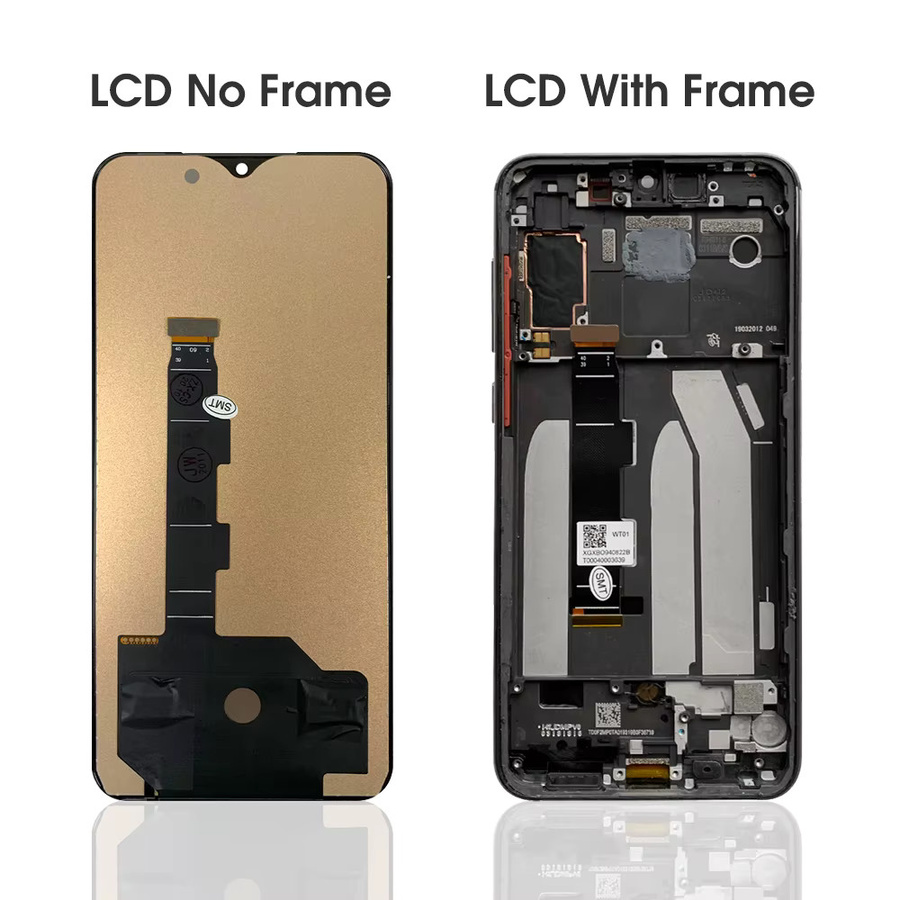 Xiaomi Mi 9 SE LCD Ersatzdisplay mit Rahmen in Schwarz für Modell M1903F2G - Bild 3