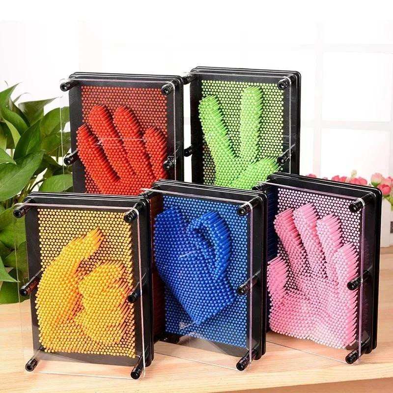 3D Kunst Nadel Klon Gesichtsform Modell Dekoration Kunststoff Bunt - Bild 2