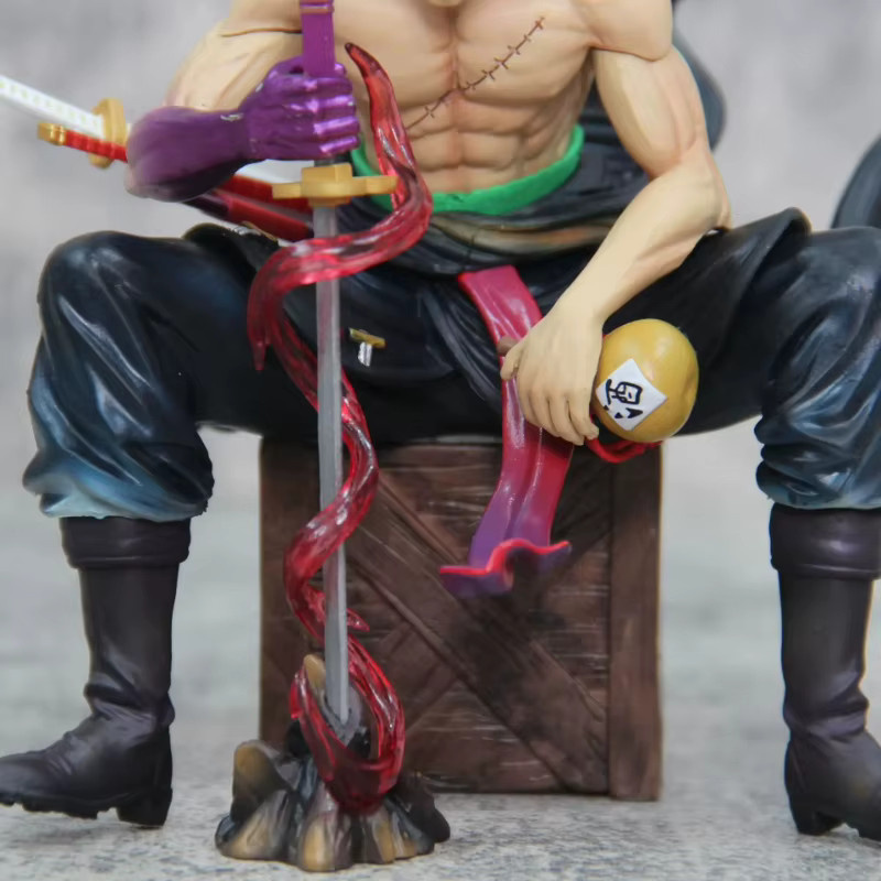Bandai One Piece Roronoa Zoro Actionfigur, 15cm, Kunststoff - Bild 4