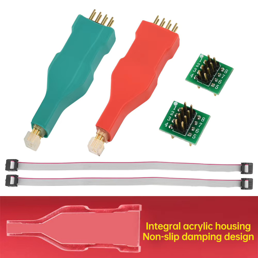 Aideepen EEPROM Chip Brenner mit Testnadel für TSSOP 8 und MSOP8 Chips in Grün und Multicolour - Bild 2