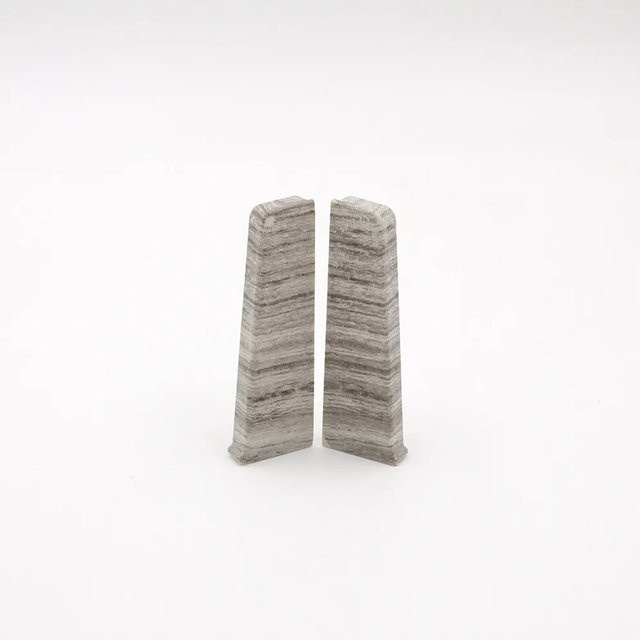 Döllken Profiles Endkappen SLK Cubica 60 SB Driftwood Oakgrey aus Kunststoff - Bild 1