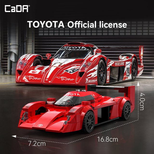 CaDA Toyota GT One, Bausteinset, Fahrzeuge - Bild 1