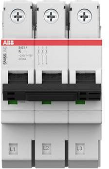 ABB S403P-K63 Leitungsschutzschalter 63A 240V multicolor - Bild 1