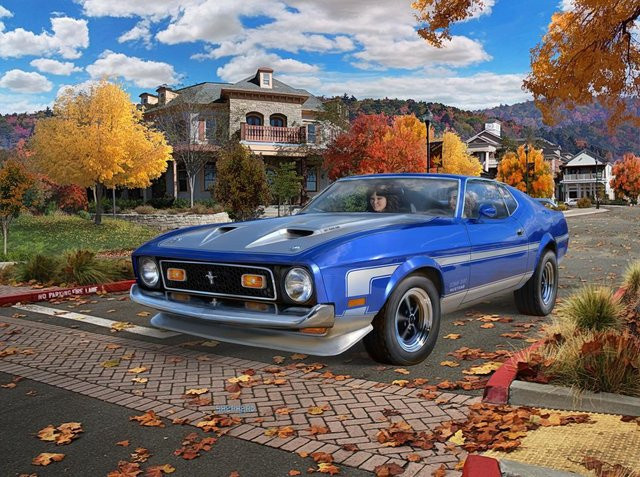 Revell 71 Mustang Boss 351 Automodell Bausatz, 1:25, ab 12 Jahren - Bild 6