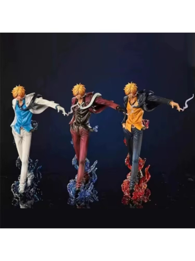 Bandai One Piece Sanji Anime Figur, Modell Statue, Kunststoff, Bunt / Mehrfarbig - Bild 3