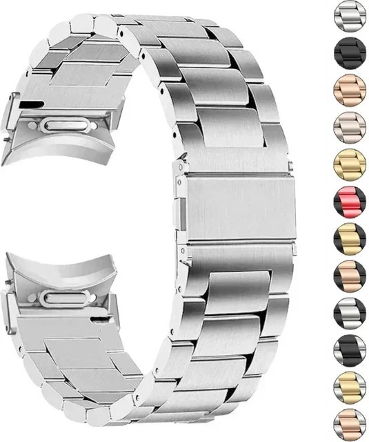 CHIICSMART Uhrenarmband Edelstahl, Silber, Unisex - Bild 1