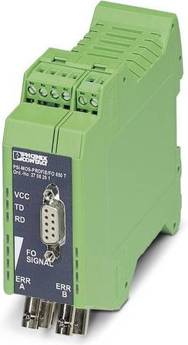 Phoenix Contact LWL-Umsetzer PSI-MOS-PROFIB/FO 850 T-SO LWL-Konverter in Grün - Bild 1