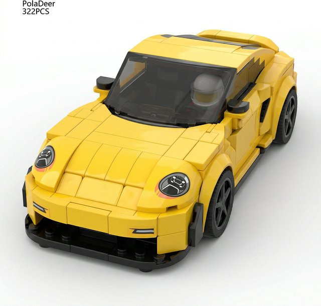 PolaDeer 911 City Fahrzeuge GT3 Touring Paket, Bausteine, 322 Teile - Bild 1