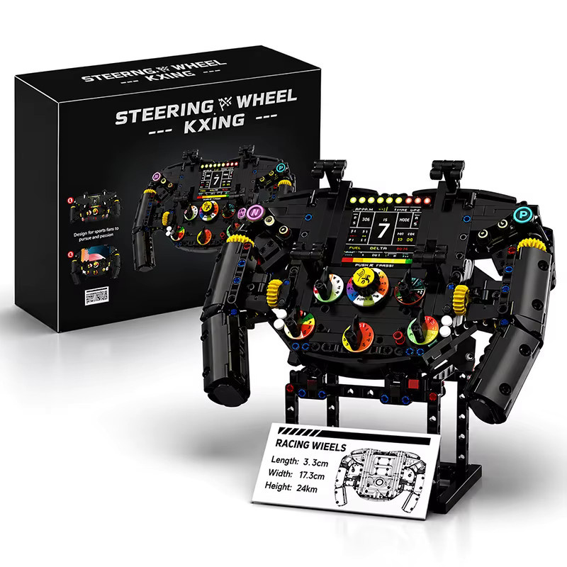 MENBIS Technische Bausteine Formel-Rennfahrzeug Grand Prix, 833 Teile, ab 14 Jahre - Bild 5