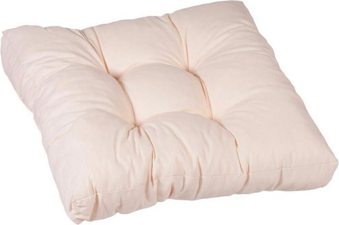 BEO Sitzkissen quadratisch in Beige, B/B: 80 x 80 cm - Bild 1