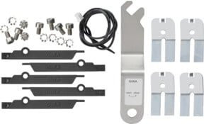 Gira Zubehörset Türstation aus Edelstahl in Silber 8000100 - Bild 1