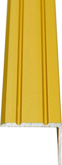 Döllken Profiles Winkelprofil BAS SK Treppenkante aus Messung in Gold, B/H: 20 x 25 mm, Länge: 1000 mm - Bild 1