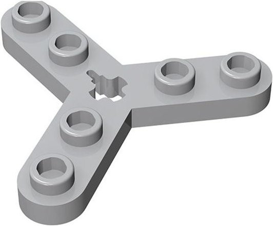 ixBricks 10-teiliges Set Platte Rotor 3 Klingen Bausteine Propeller Platte Steine Partikel 6–12 Jahre - Bild 1