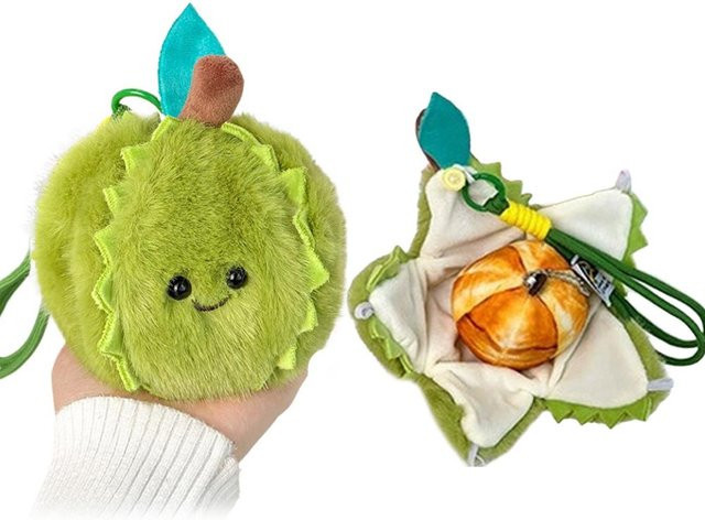 Yiran toy Frucht-Stofftier, Orange Zitrone, Plüsch / Textil, ab 14 Jahre - Bild 1