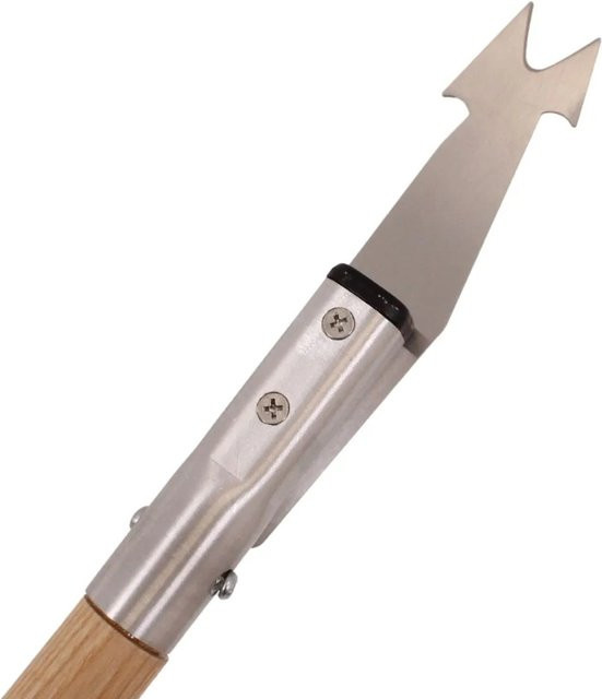 Galaflor Löwenzahnstecher mit Esche-Holzstiel und Edelstahlklinge in Silber - Bild 1