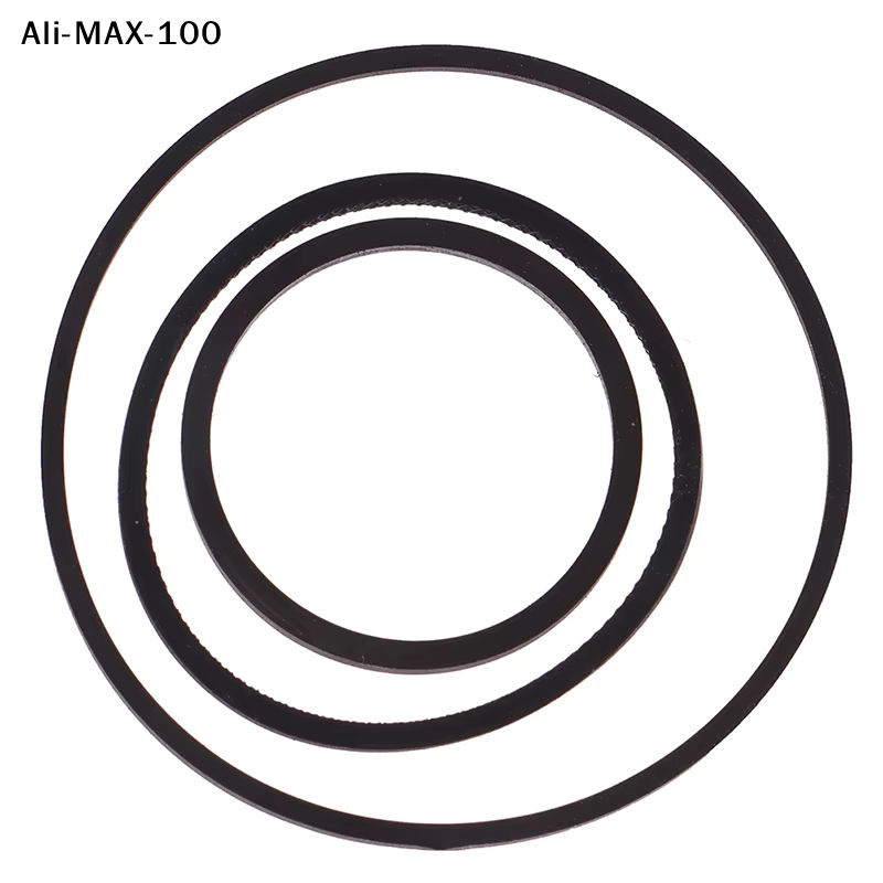 AyS 20er Set Mix Kassetten-Ersatzgummibänder in Schwarz für CD-DVD-Kassettenrekorder, Plattenspieler und CD-ROM-Videogeräte - Bild 3