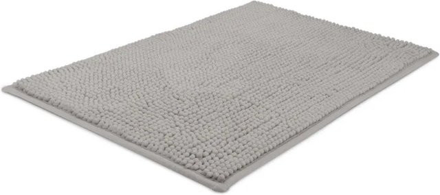Beautissu BeauMare WR Vorleger Matte Hellgrau, B/T: 70 x 120 cm, rutschfest und waschbar - Bild 1