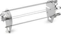 Weber CRAFTED Drehspieß-Set aus Edelstahl in Silber - Bild 1