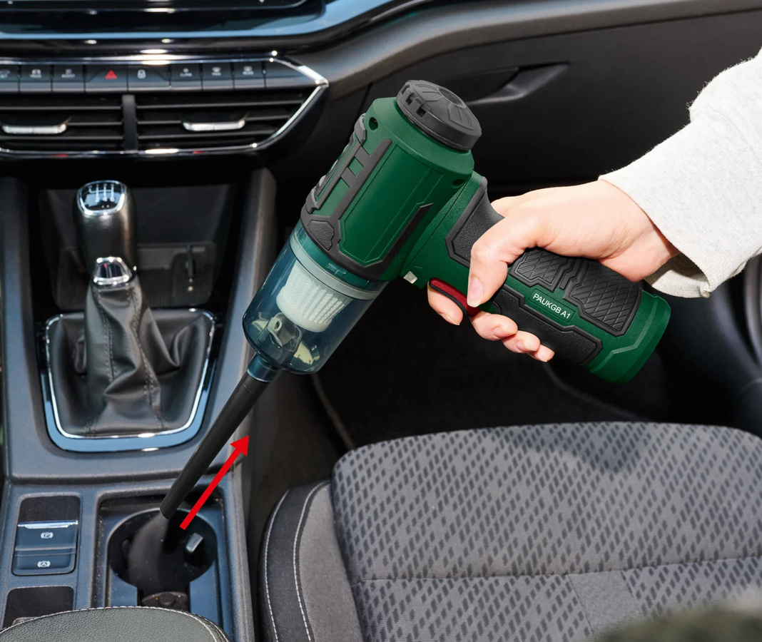 PARKSIDE 12V Akku-Universal-Kleingebläse PAUKGB A1 in Grün mit Saugfunktion und USB-C Ladeanschluss - Bild 2