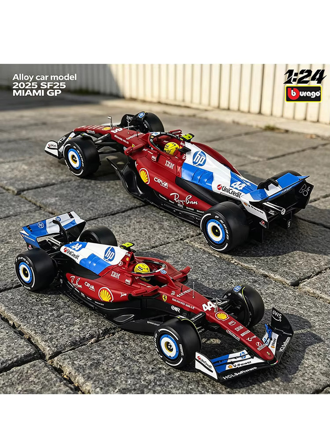 Bburago Ferrari Formel-1-Legierungsmodellauto, 1:24, ab 14 Jahren - Bild 6