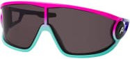 Alpina A8735 Sonnenbrille, Vollrand, quadratisch, Kunststoff, Unisex, pink grey multicolour - Bild 1