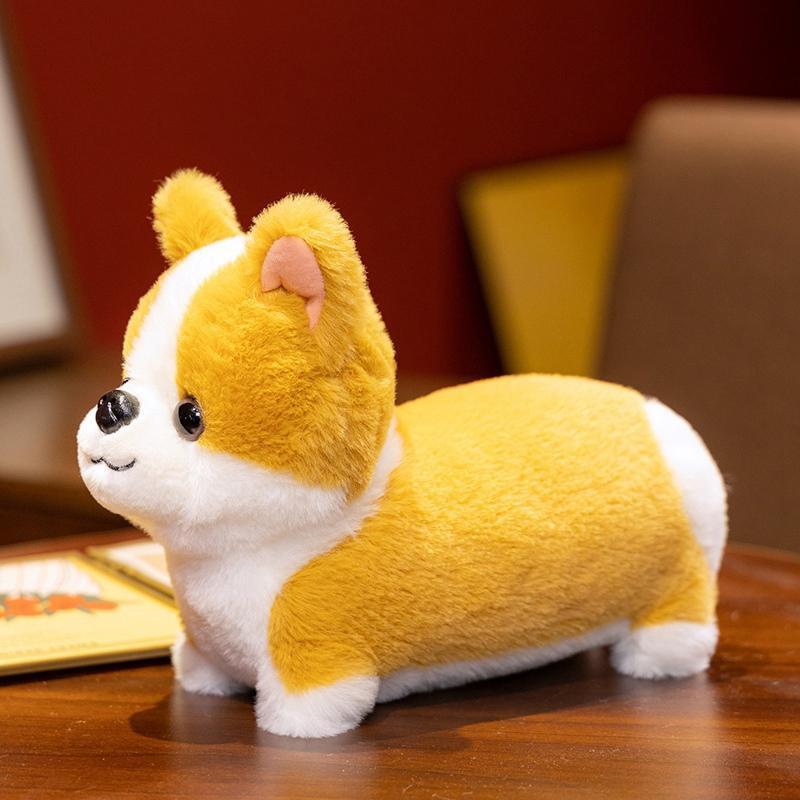 Pangcangshu Corgi Hund Plüschtier Stofftier 19cm - Bild 4