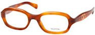Valentino VG 0011O Korrektionsbrille, Rechteckig, Braun, Vollrand, Damen - Bild 1