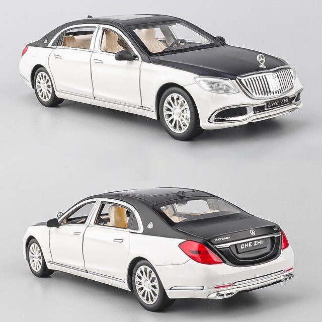 RMZ city S600 Sportwagen Modell, Maßstab 1:24, Metall, mit Licht und Sound - Bild 1
