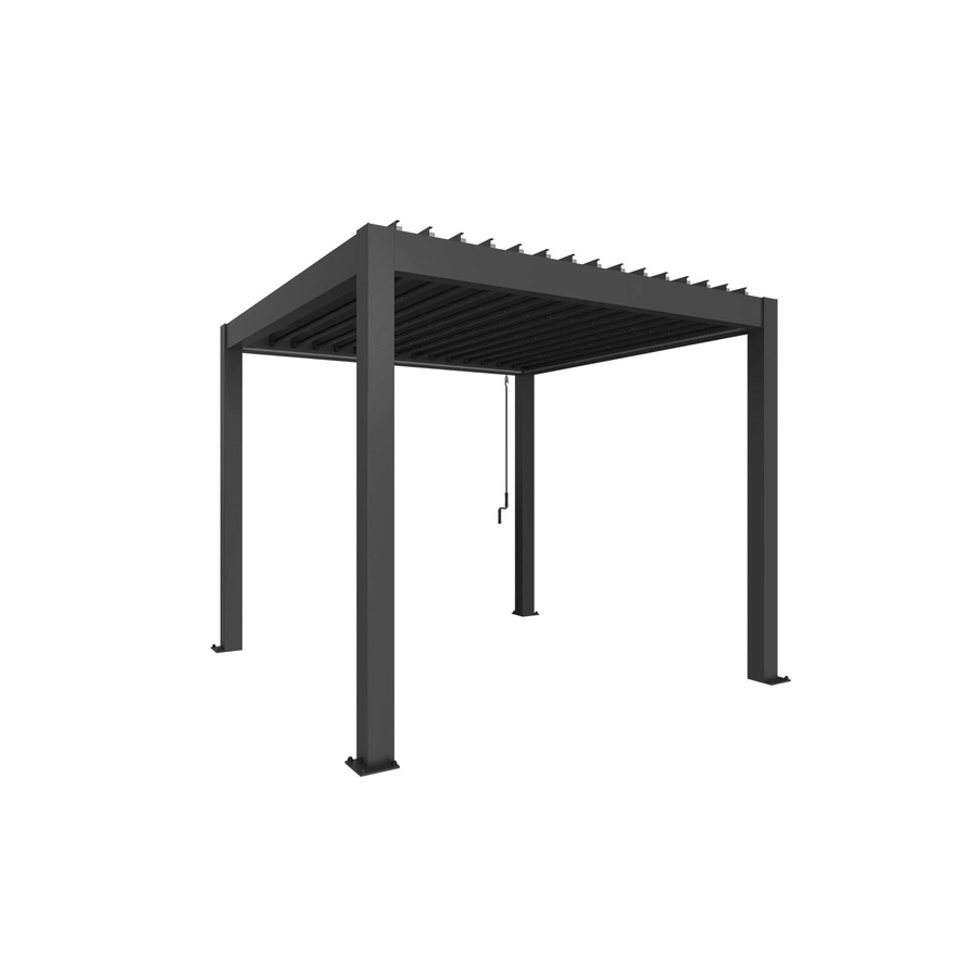 Biohort Pergola modern Dunkelgrau-Metallic B/H/T: 312 x 264 x 312 cm - Bild 2