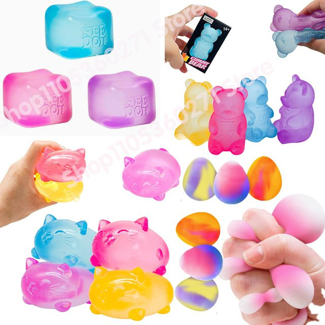 Hasbro Bunter Bären- und Eier-Würfel, Sensorik-Würfel - Bild 1
