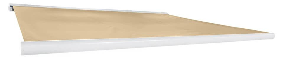 HOME DELUXE LED Vollkassettenmarkise ELOS in Sandfarben, B: 500 cm, T: 300 cm, inklusive Wind- und Sonnensensor, Fernbedienung und Handkurbel - Bild 1