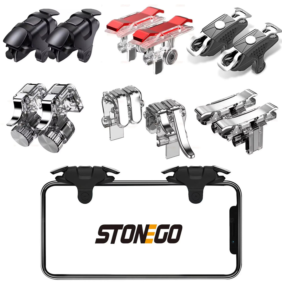 STONEGO Handy-Spieltrigger L1 R1 für Mobile Shooter in Schwarz - Bild 2