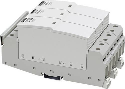 Phoenix Contact 2907260 FLT-SEC-H-T1-3C-440/25-FM Verteilerschrank-Überspannungsschutz in Grau mit 50 kA - Bild 1